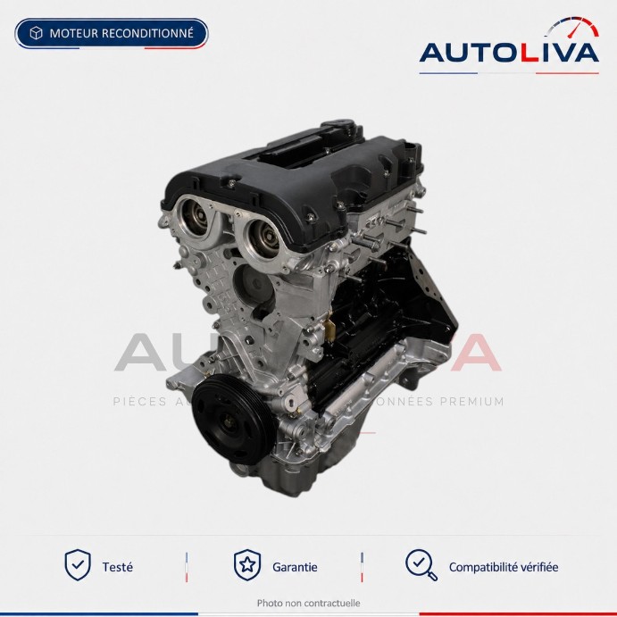 Moteur Essence A12XER 1.2 16v 86 ch reconditionné – Opel Corsa D — vue 2