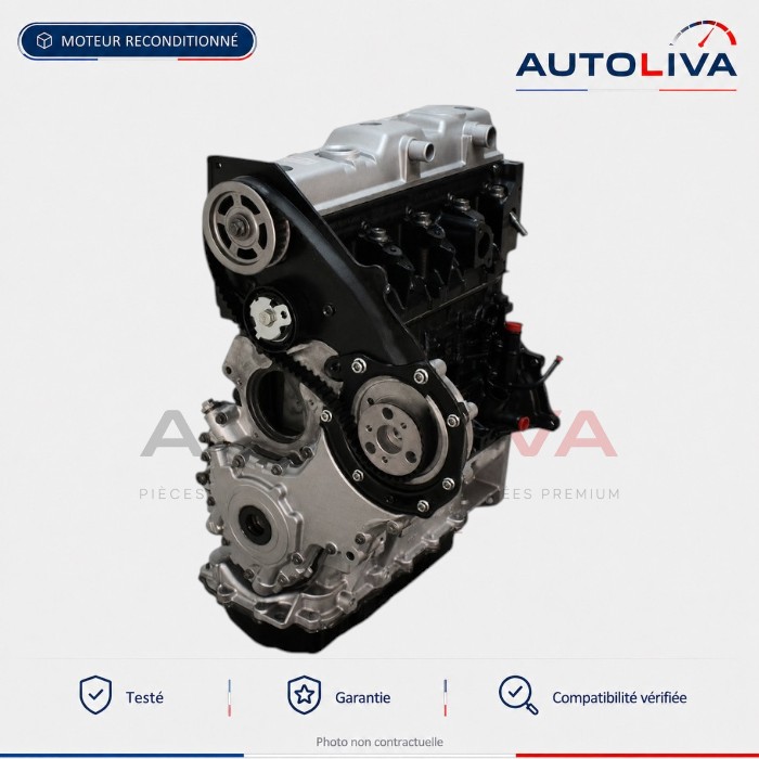 Moteur Diesel FFDA 1.8 TDCi 100 ch reconditionné – Ford Focus C-Max Mondeo — vue 2