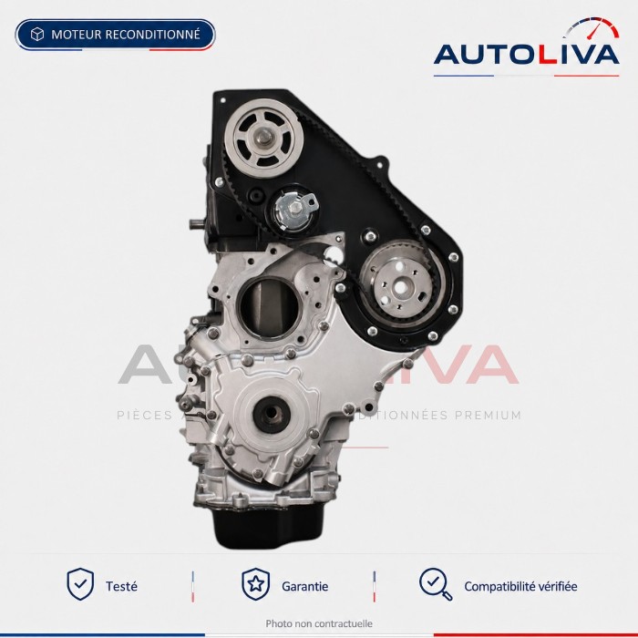 Moteur Diesel FFDA 1.8 TDCi 100 ch reconditionné – Ford Focus C-Max Mondeo — vue 3