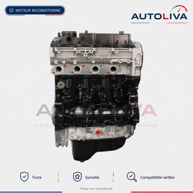 Moteur Diesel GBVAJQJ 2.2 TDCi 150-160 ch reconditionné – Ford Ranger — vue 3