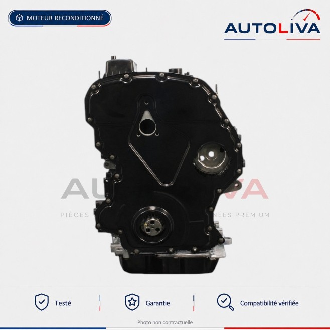 Moteur Diesel GBVAJQJ 2.2 TDCi 150-160 ch reconditionné – Ford Ranger — vue 4