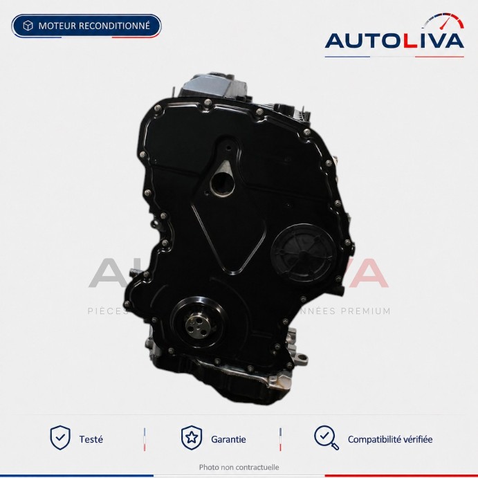Moteur Diesel JXFA 2.4 TDCi 115 ch reconditionné – Ford Transit 2006-2014 — vue 3