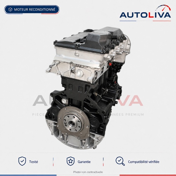 Moteur Diesel D2FA 2.4 D 90 ch reconditionné – Ford Transit LDV Convoy — vue 2
