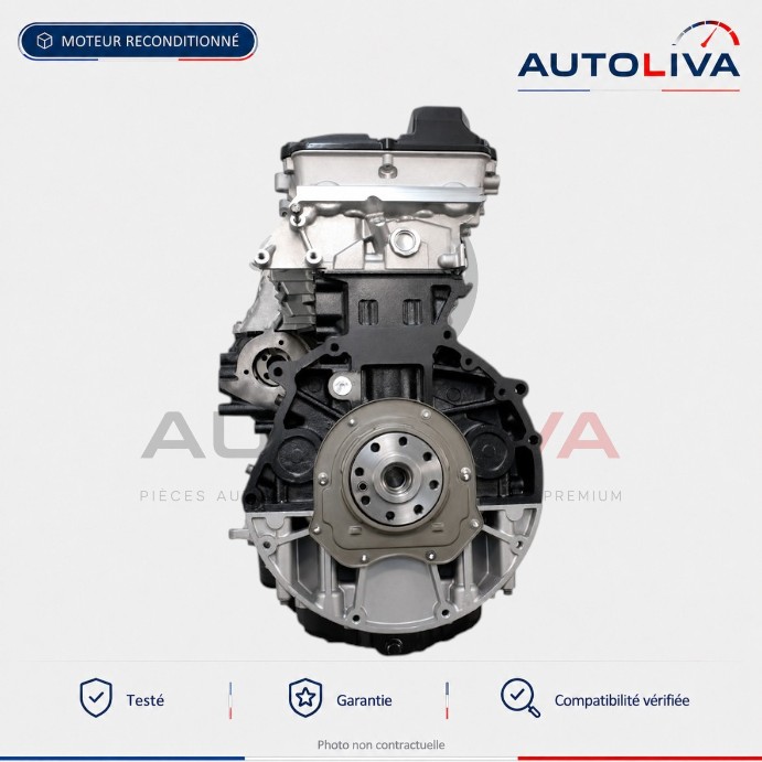 Moteur Diesel D2FA 2.4 D 90 ch reconditionné – Ford Transit LDV Convoy — vue 3