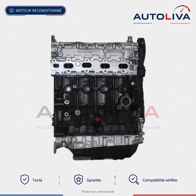 Moteur Diesel RHH 2.0 HDi 163 ch reconditionné – Peugeot Citroën Ford Fiat — vue 4