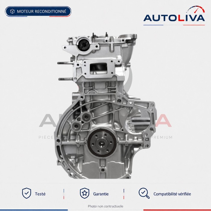 Moteur Diesel DV6ATED4 1.6 HDi 90 ch reconditionné – Peugeot Citroën Ford MINI — vue 2