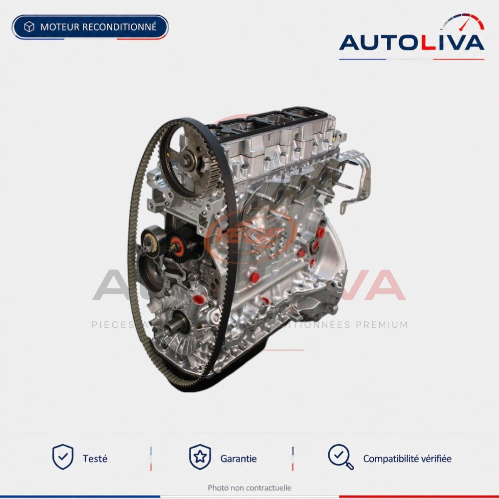 Moteur Diesel XWGA 1.5 TDCi 120 ch reconditionné – Ford — vue 1