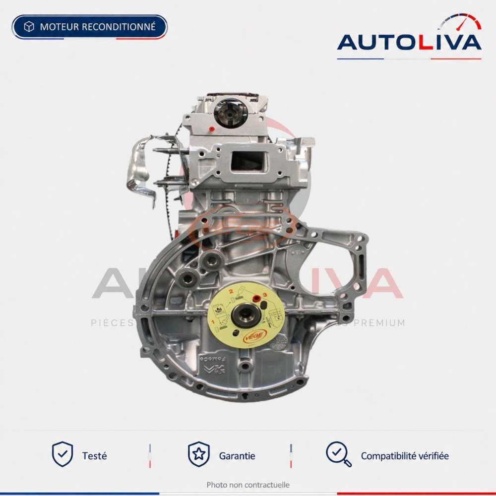 Moteur Diesel XWGA 1.5 TDCi 120 ch reconditionné – Ford — vue 2