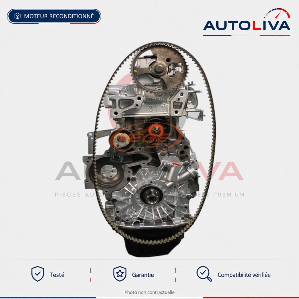 Moteur Diesel XWGA 1.5 TDCi 120 ch reconditionné – Ford — vue 3