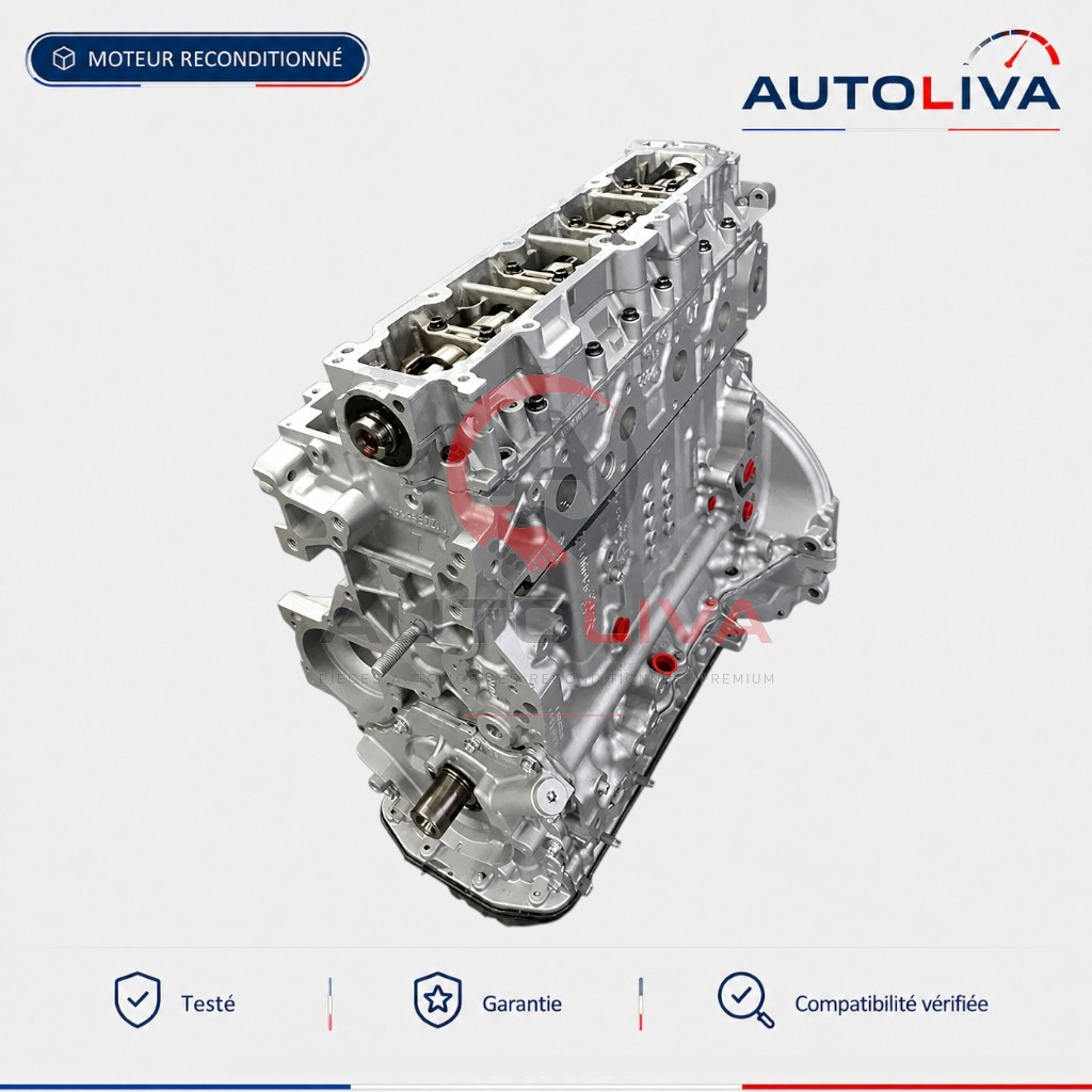 Austauschmotor Diesel BHW (DV6FE) 1.6 BlueHDi 75 PS – Peugeot, Citroën, DS — vue 1
