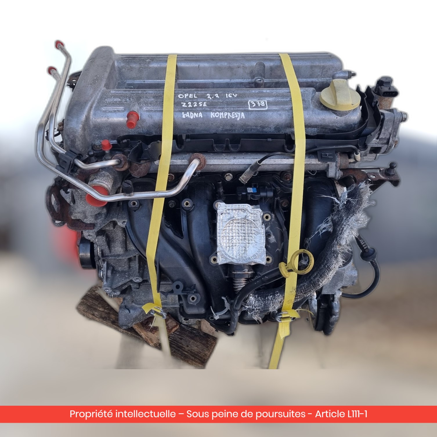 Moteur Opel Astra II G Z22SE — occasion — vue 1