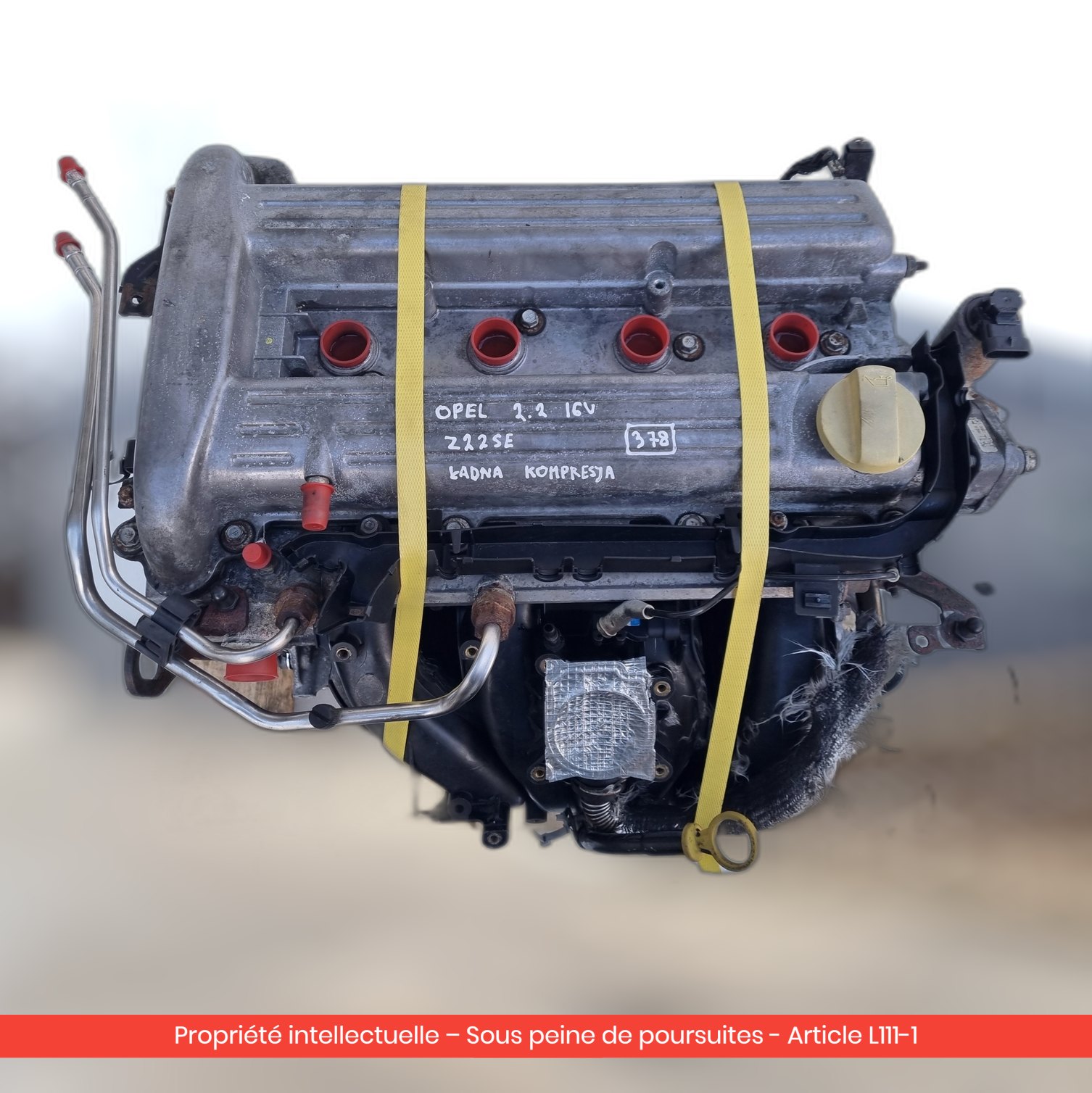 Moteur Opel Astra II G Z22SE — occasion — vue 3