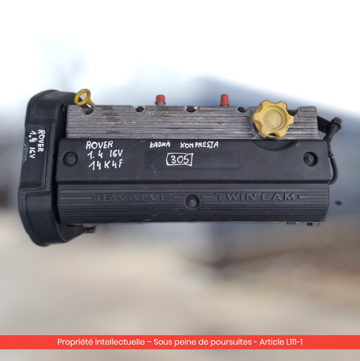 Moteur Rover 45 14K4F — occasion — vue 3
