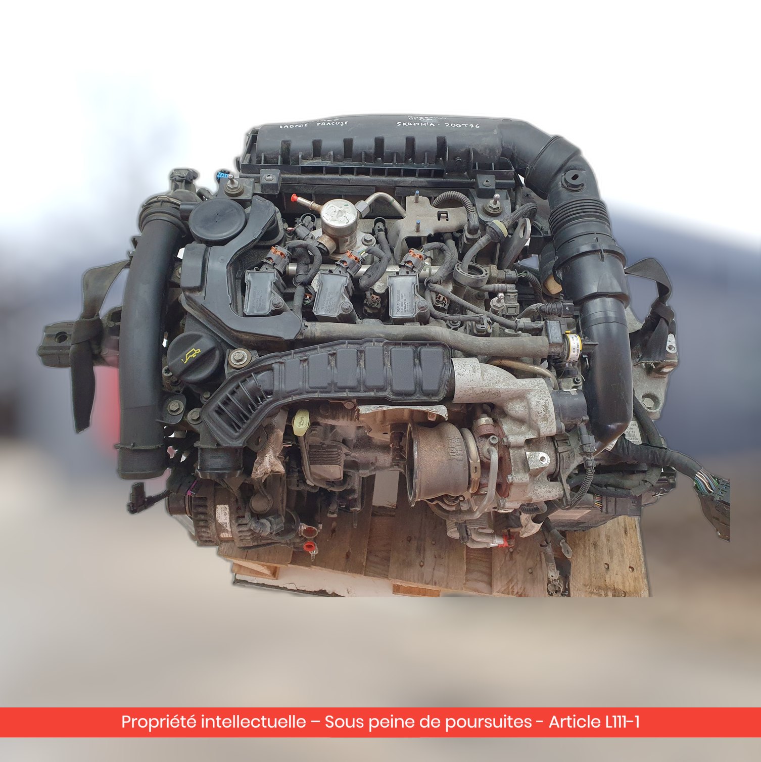 Moteur Peugeot Partner III THP HNS HN05 — occasion — vue 3