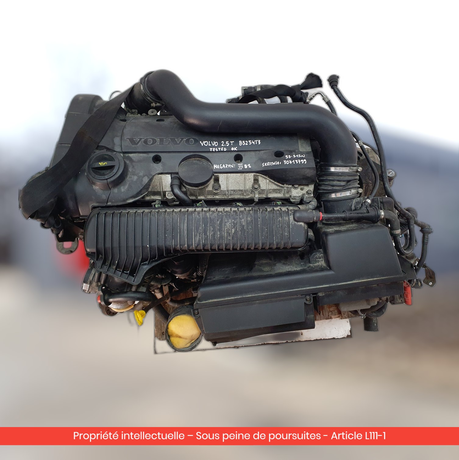 Moteur Volvo C70 II T5 B5254T B5254T3 — occasion — vue 3