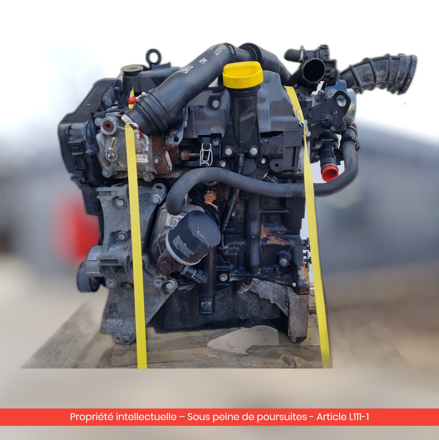 Moteur Renault Modus K9K766 K9KT766 — occasion — vue 4