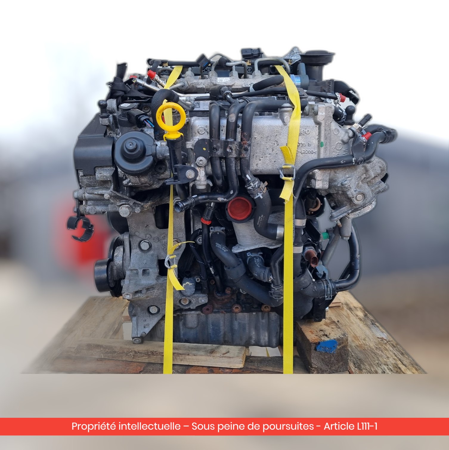 Moteur Audi A3 III CLH CLHA — occasion — vue 4