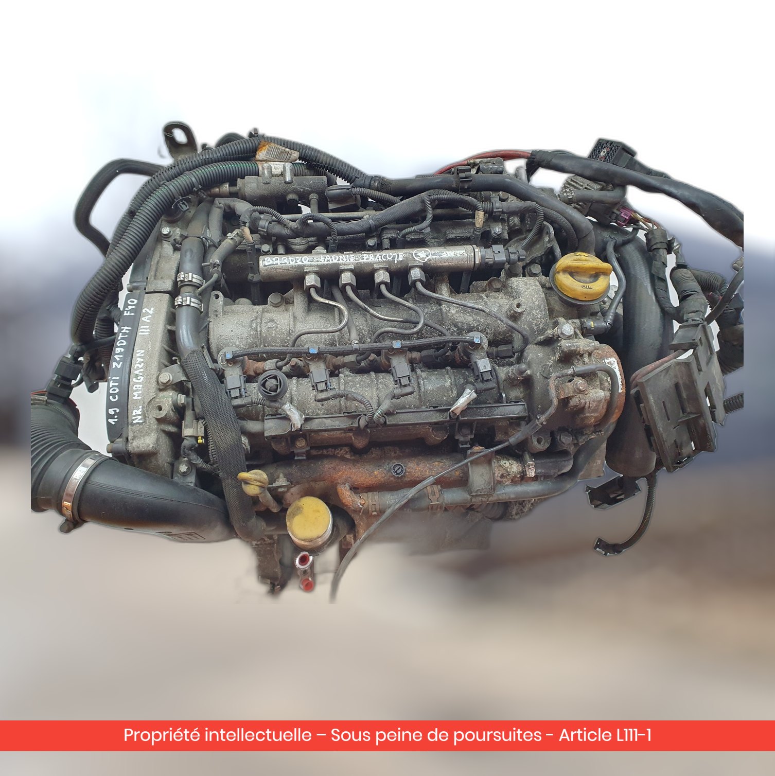 Moteur Saab 9-3 II Z19DTH — occasion — vue 3
