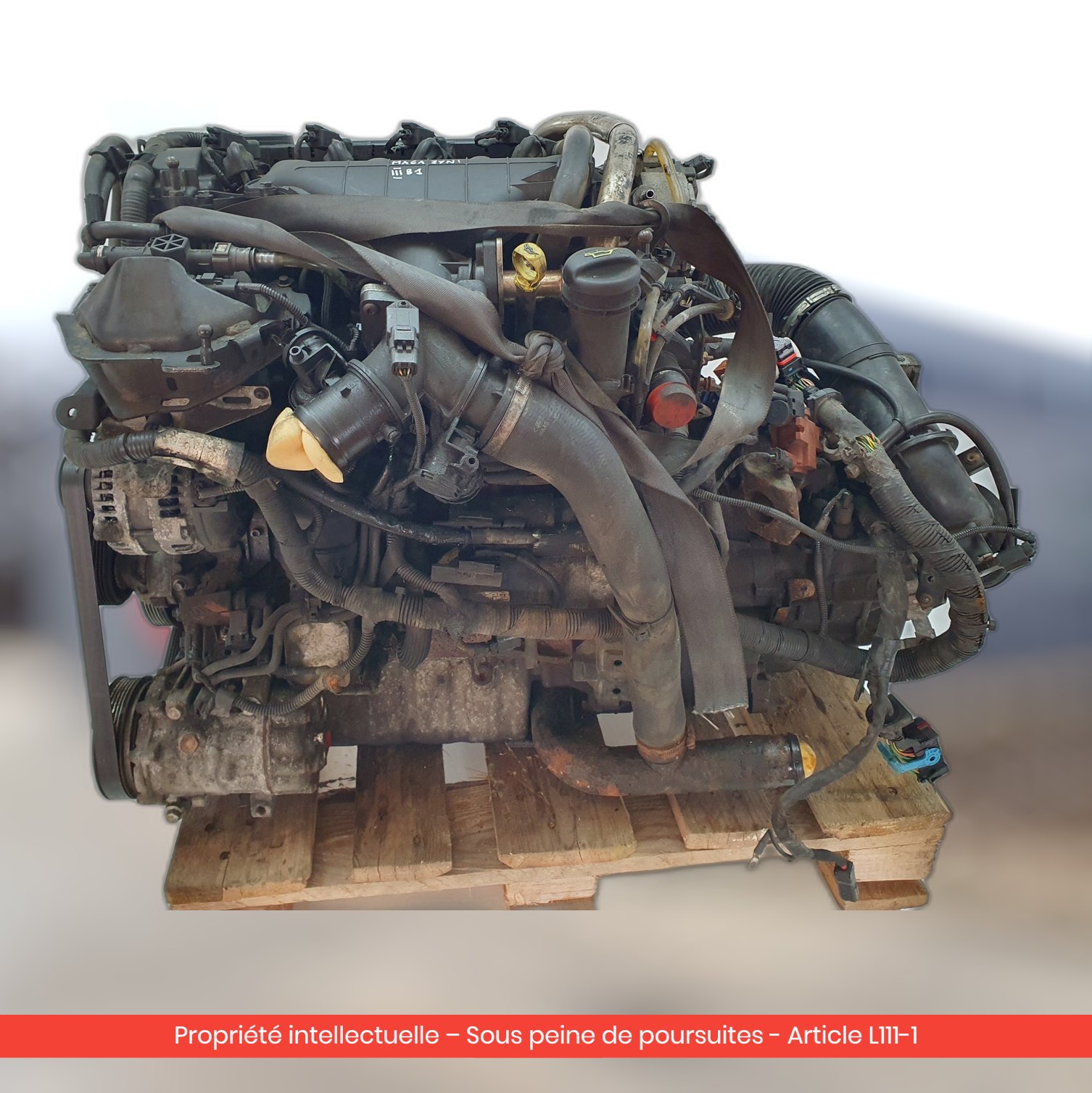Moteur Volvo C70 II D4204T — occasion — vue 3