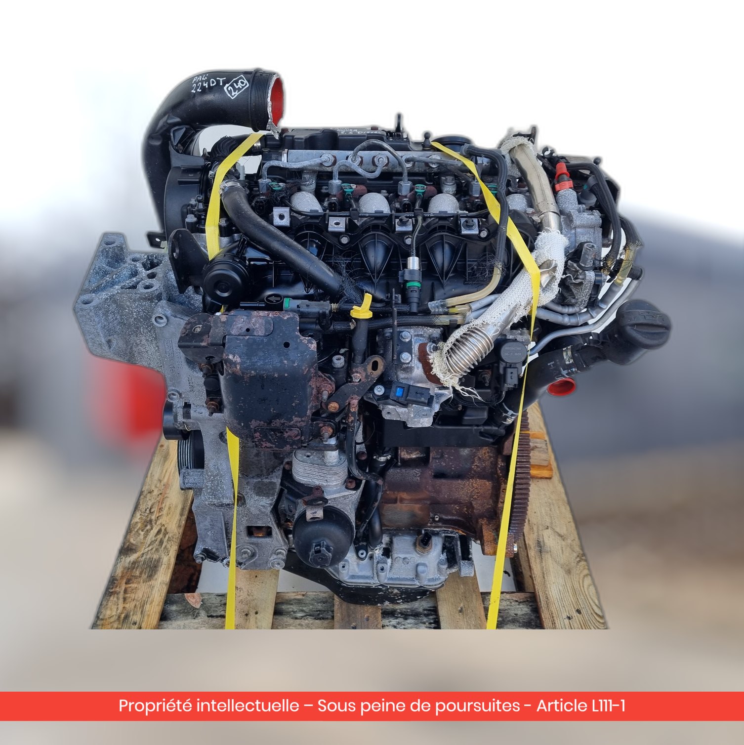 Moteur Land Rover / Rover Freelander II L359 224DT — occasion — vue 1