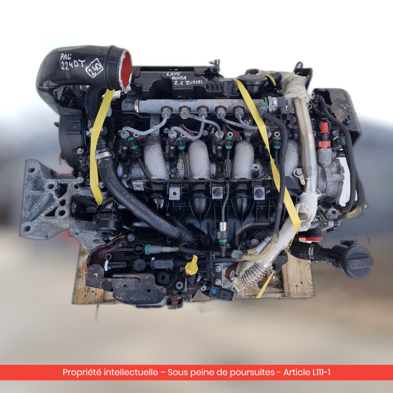 Moteur Land Rover / Rover Freelander II L359 224DT — occasion — vue 3
