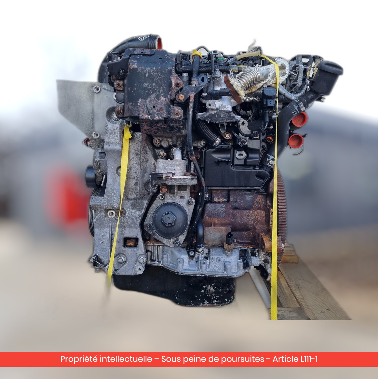 Moteur Land Rover / Rover Freelander II L359 224DT — occasion — vue 4