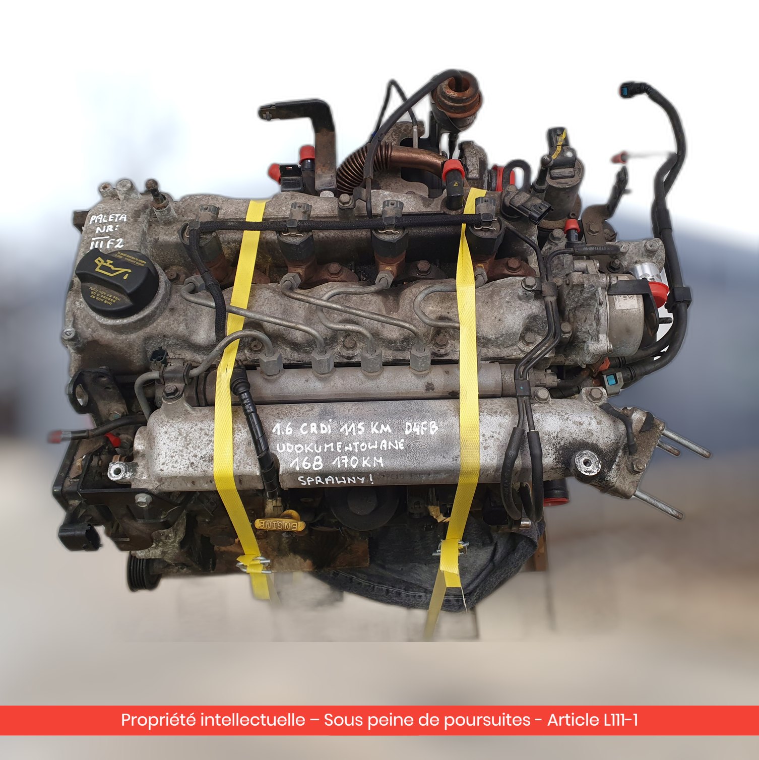 Moteur Kia Cee'd / Hyundai Ix20 / Hyundai I30 D4FB — occasion — vue 1