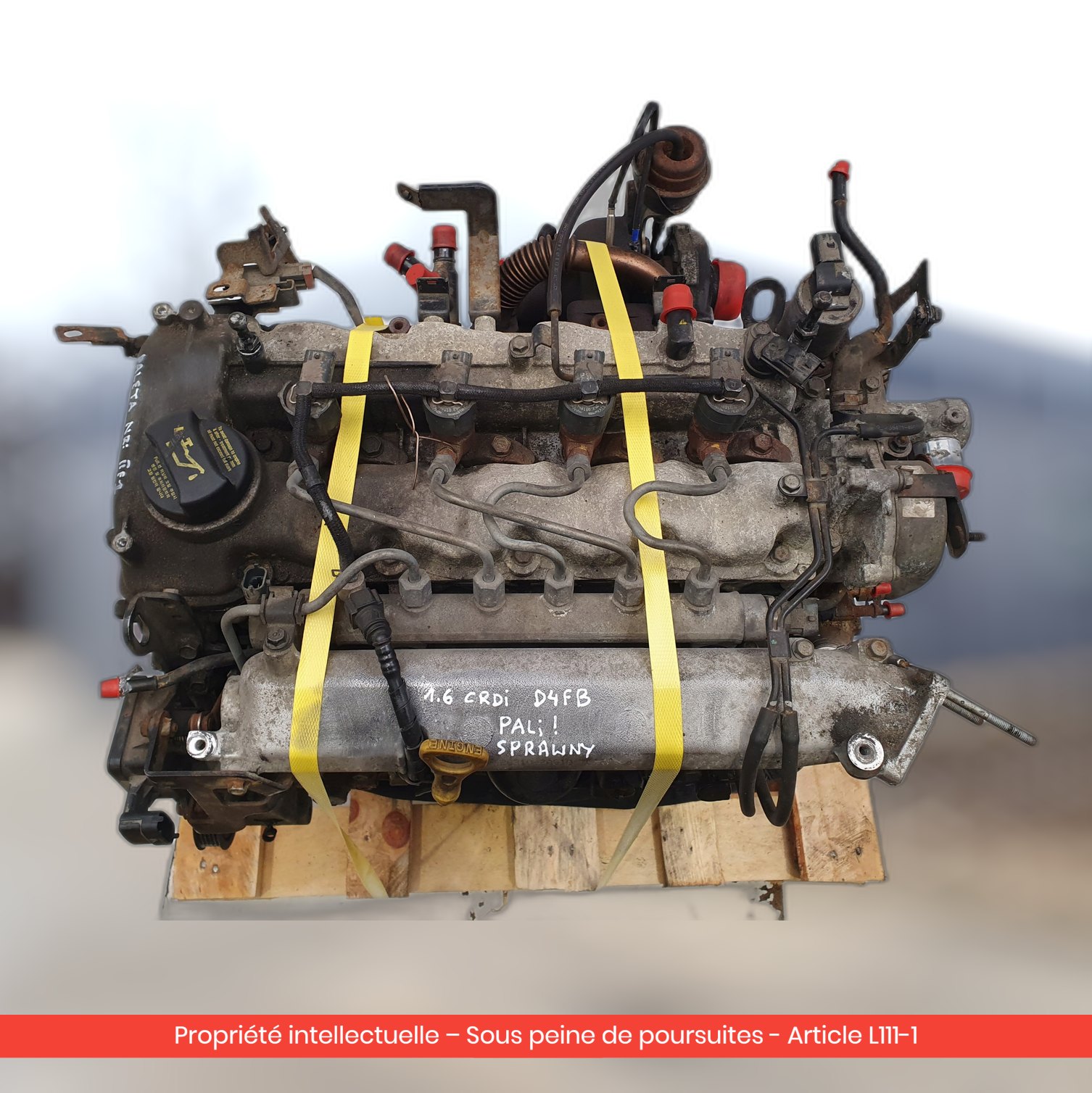 Moteur Kia Cee'd / Hyundai Ix20 / Hyundai I30 D4FB — occasion — vue 3
