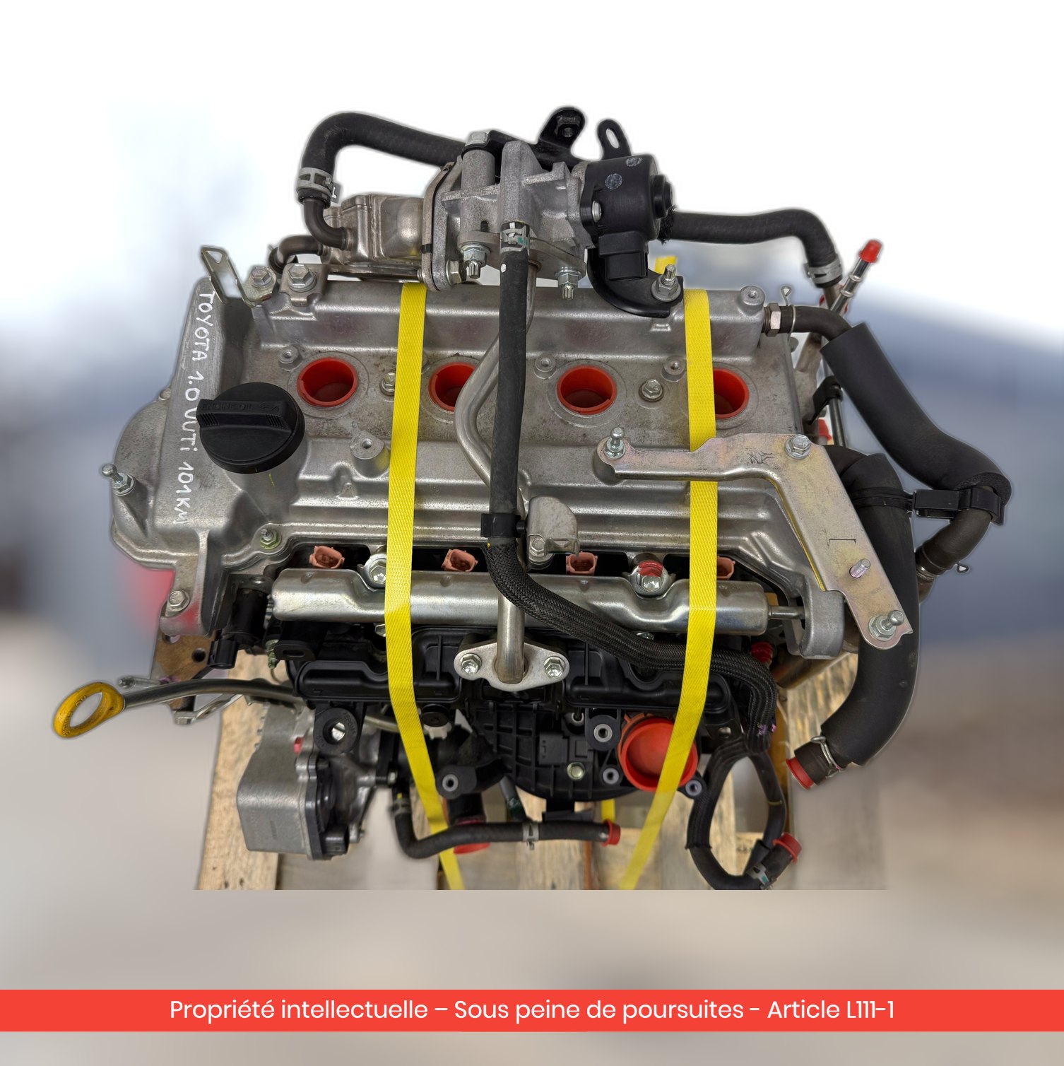 Moteur Toyota Yaris III 1NZ 1NZ — occasion — vue 3