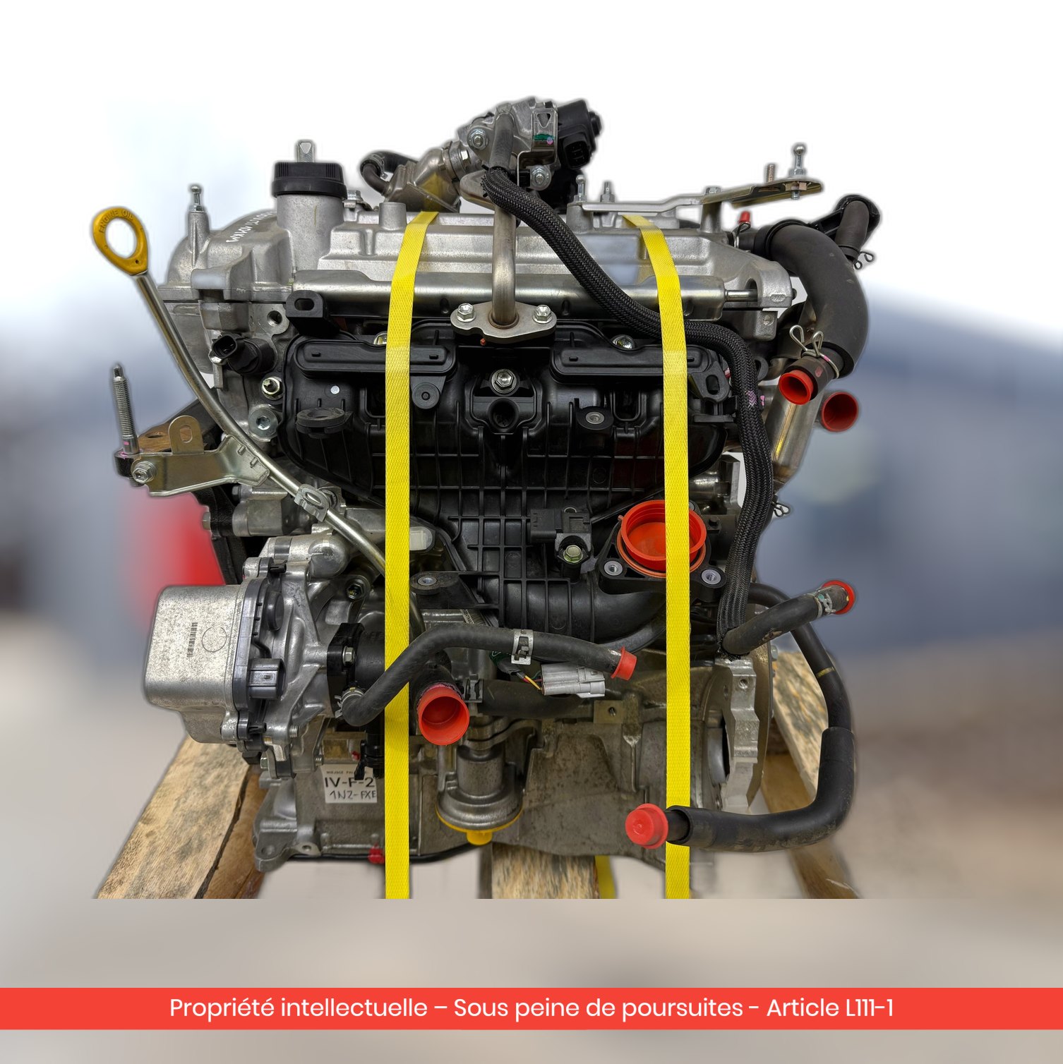 Moteur Toyota Yaris III 1NZ 1NZ — occasion — vue 4