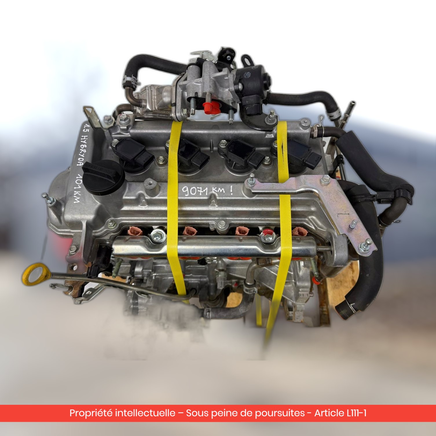 Moteur Toyota Yaris III 1NZ 1NZ — occasion — vue 3