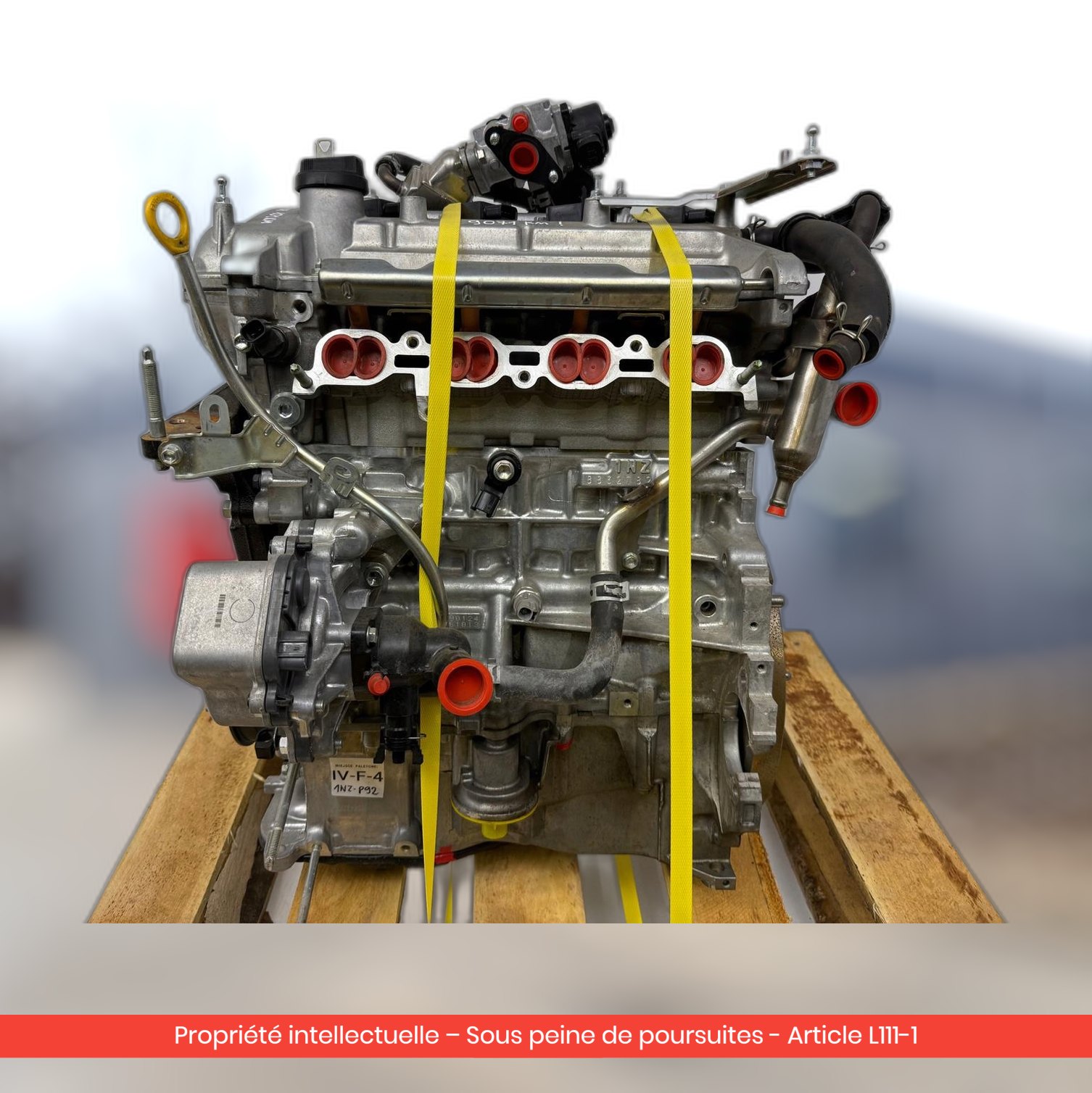 Moteur Toyota Yaris III 1NZ 1NZ — occasion — vue 4