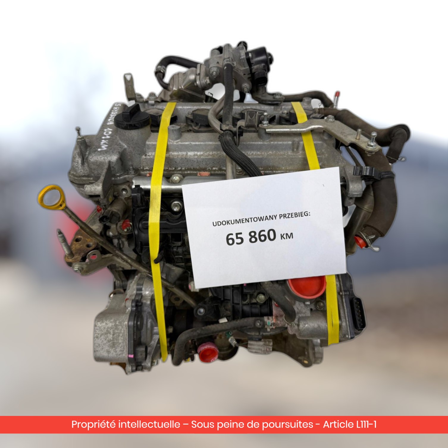 Moteur Toyota Yaris III 1NZ 1NZ — occasion — vue 1