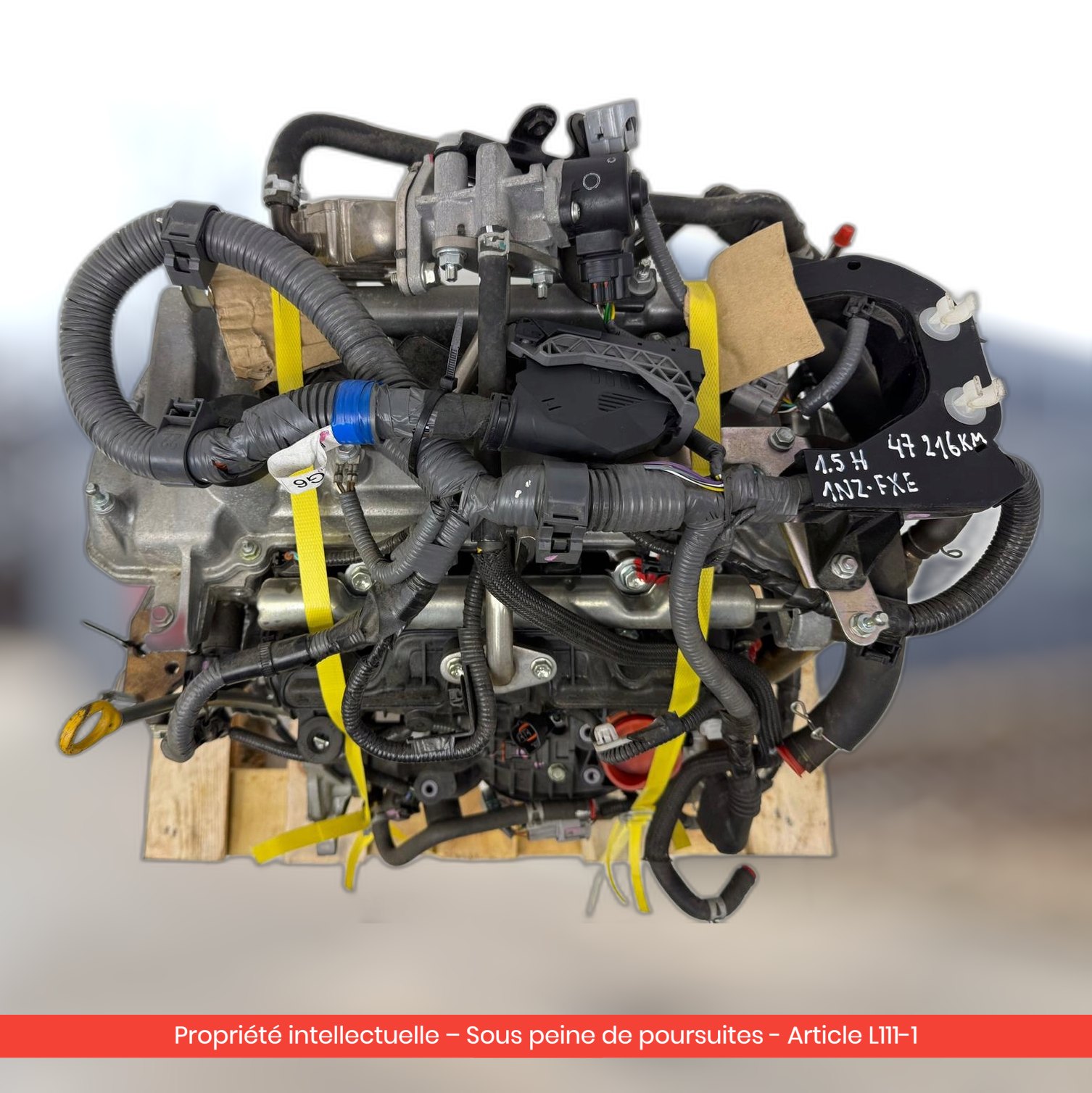 Moteur Toyota Yaris III 1NZ 1NZ — occasion — vue 3