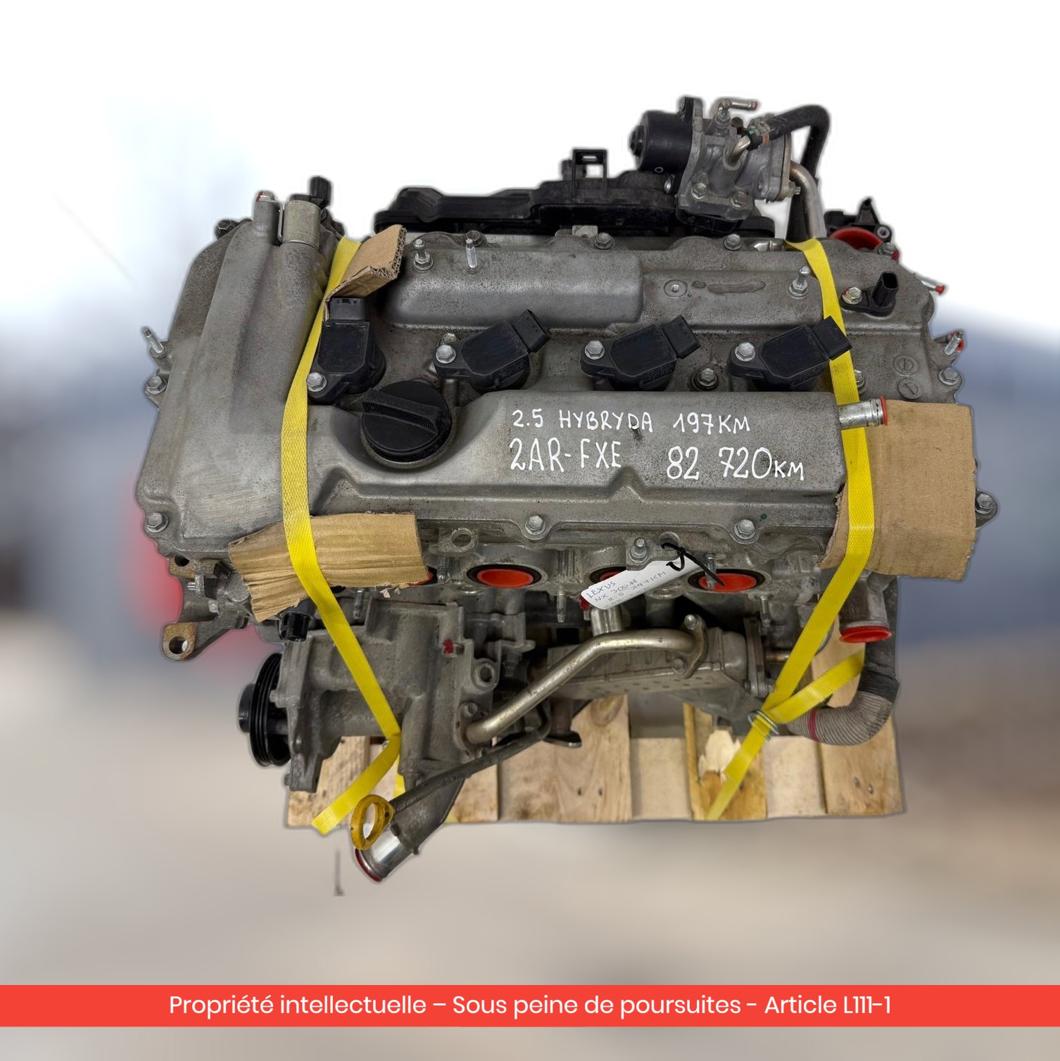 Moteur Lexus 2AR 2AR — occasion — vue 3