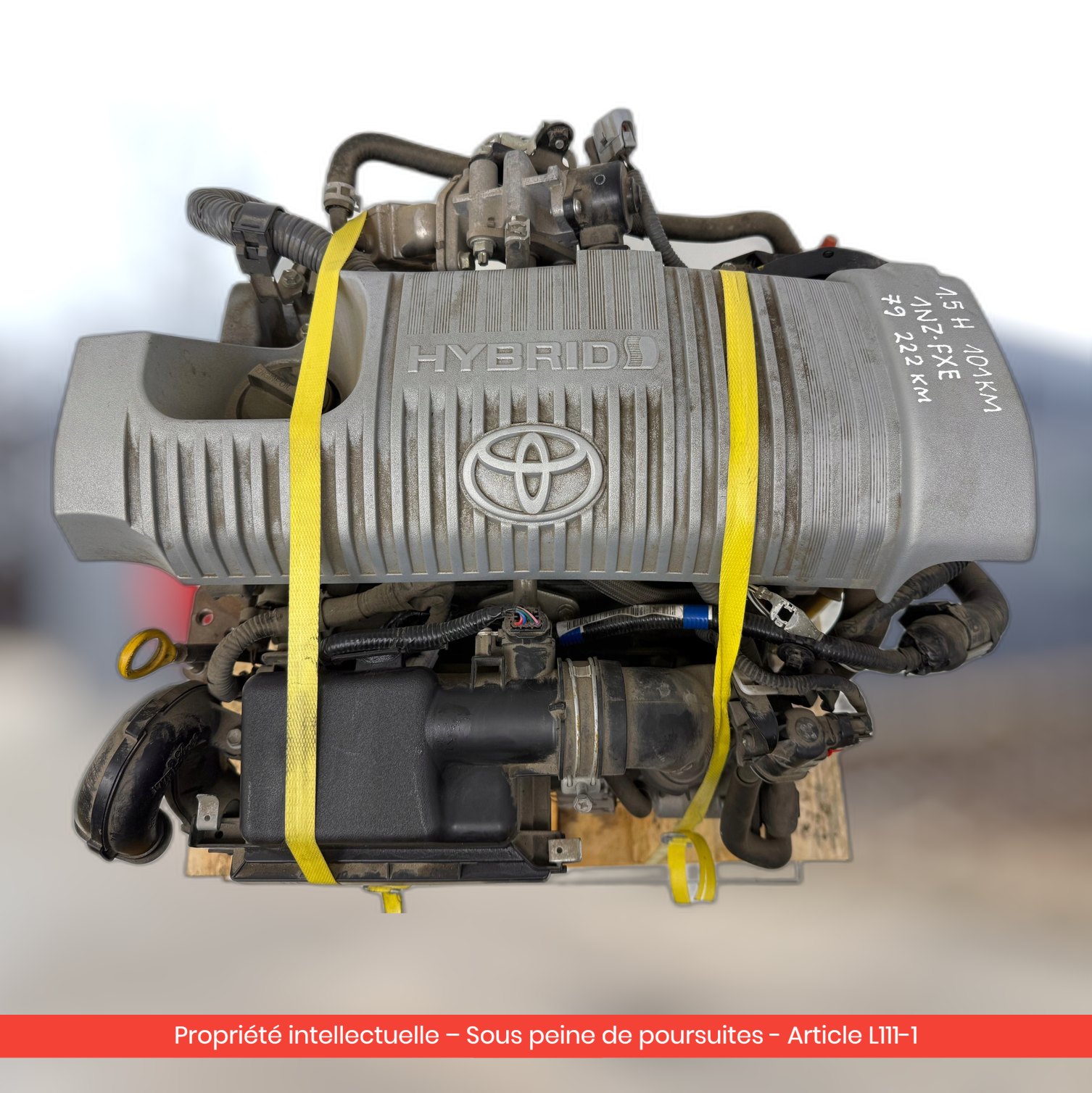 Moteur Toyota Yaris III 1NZ 1NZ — occasion — vue 4