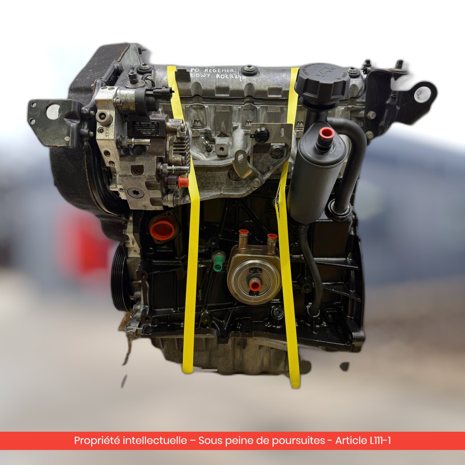 Moteur Renault Trafic / Nissan Primastar / Opel Vivaro F9Q760 F9QU760 — occasion — vue 4