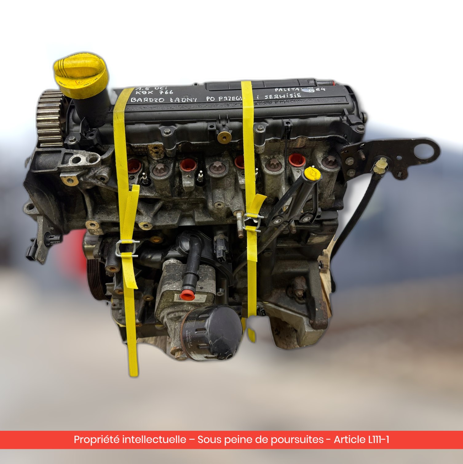 Moteur Renault Modus K9K766 K9KT766 — occasion — vue 1