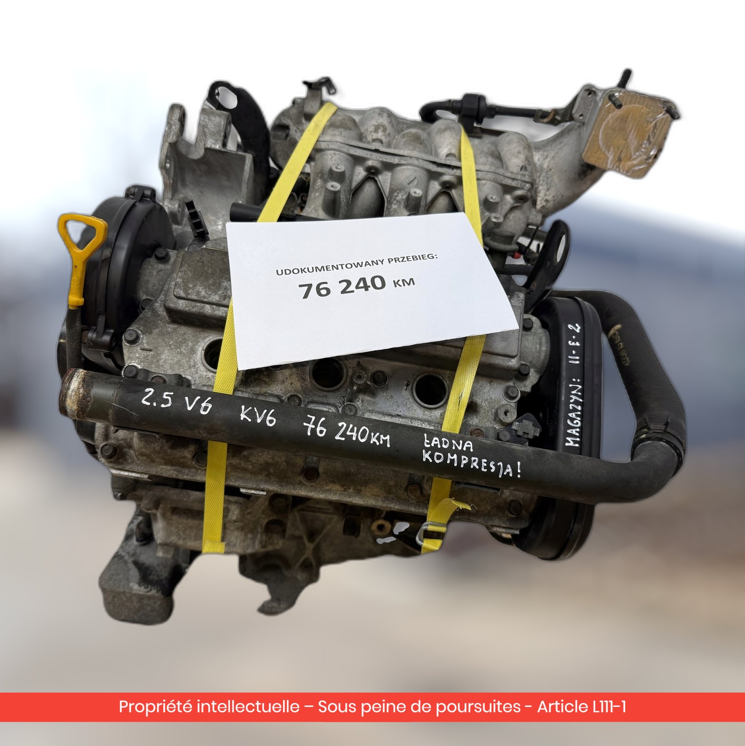 Moteur Kia Sedona K5 KV6 — occasion — vue 1