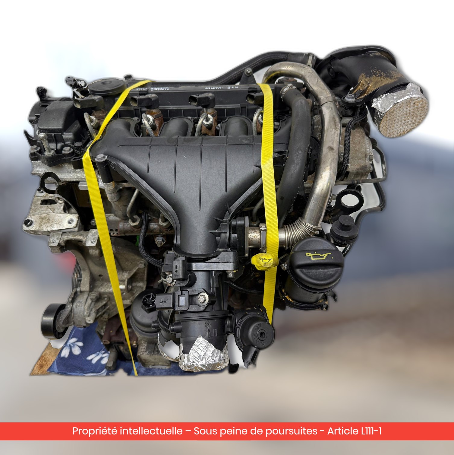 Moteur Peugeot 307 308 407 607 807 / Citroën C4 C5 II C5 III C4 RHR — occasion — vue 1