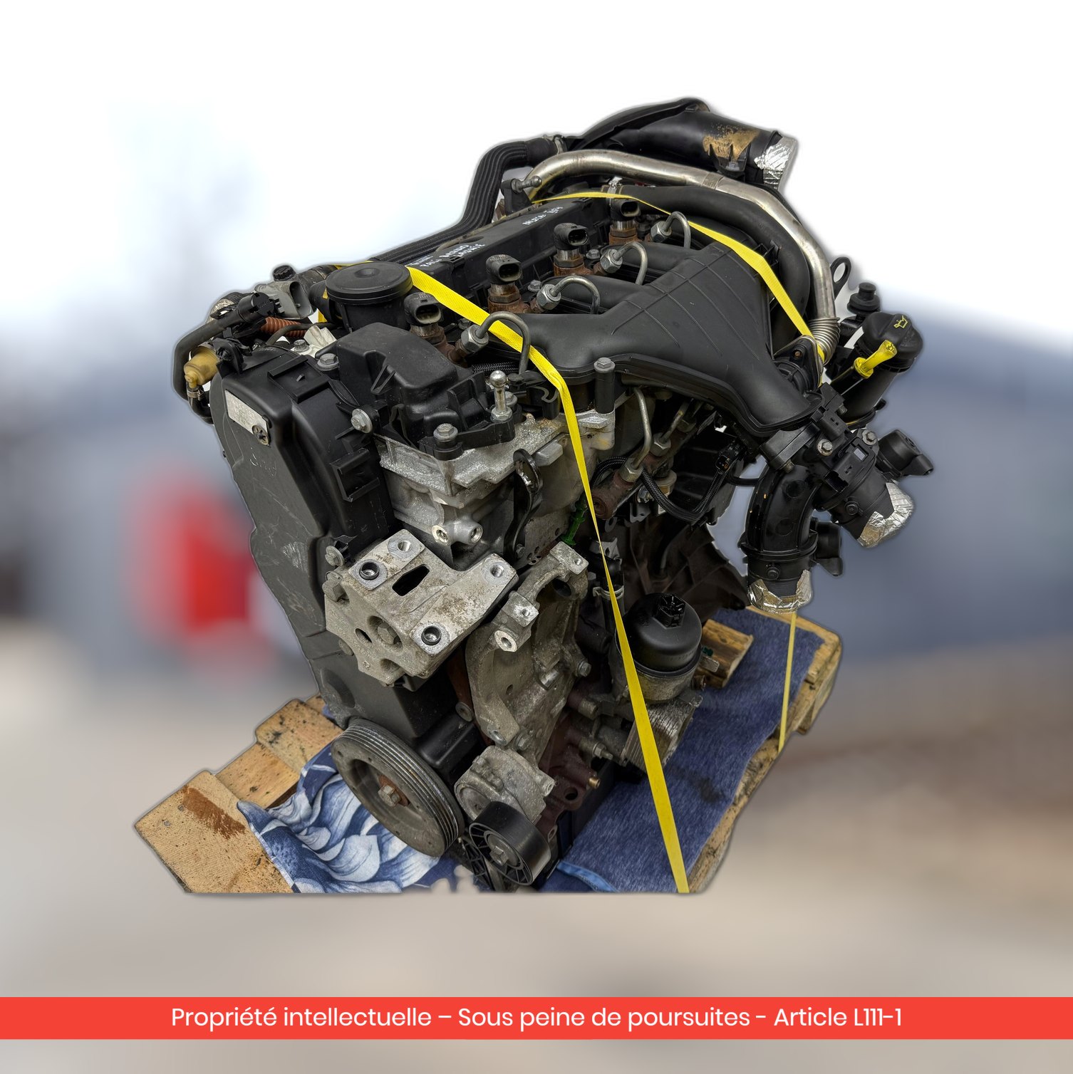 Moteur Peugeot 307 308 407 607 807 / Citroën C4 C5 II C5 III C4 RHR — occasion — vue 1