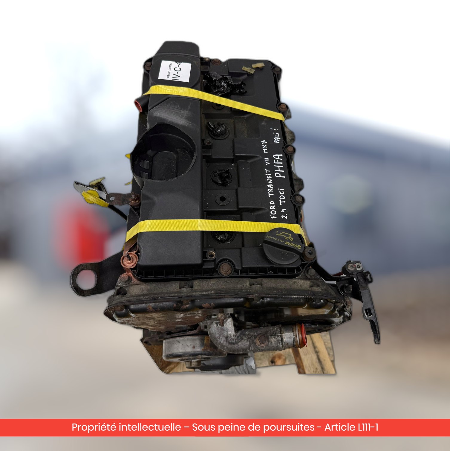 Moteur Ford Transit VII MK7 PHFA — occasion — vue 3