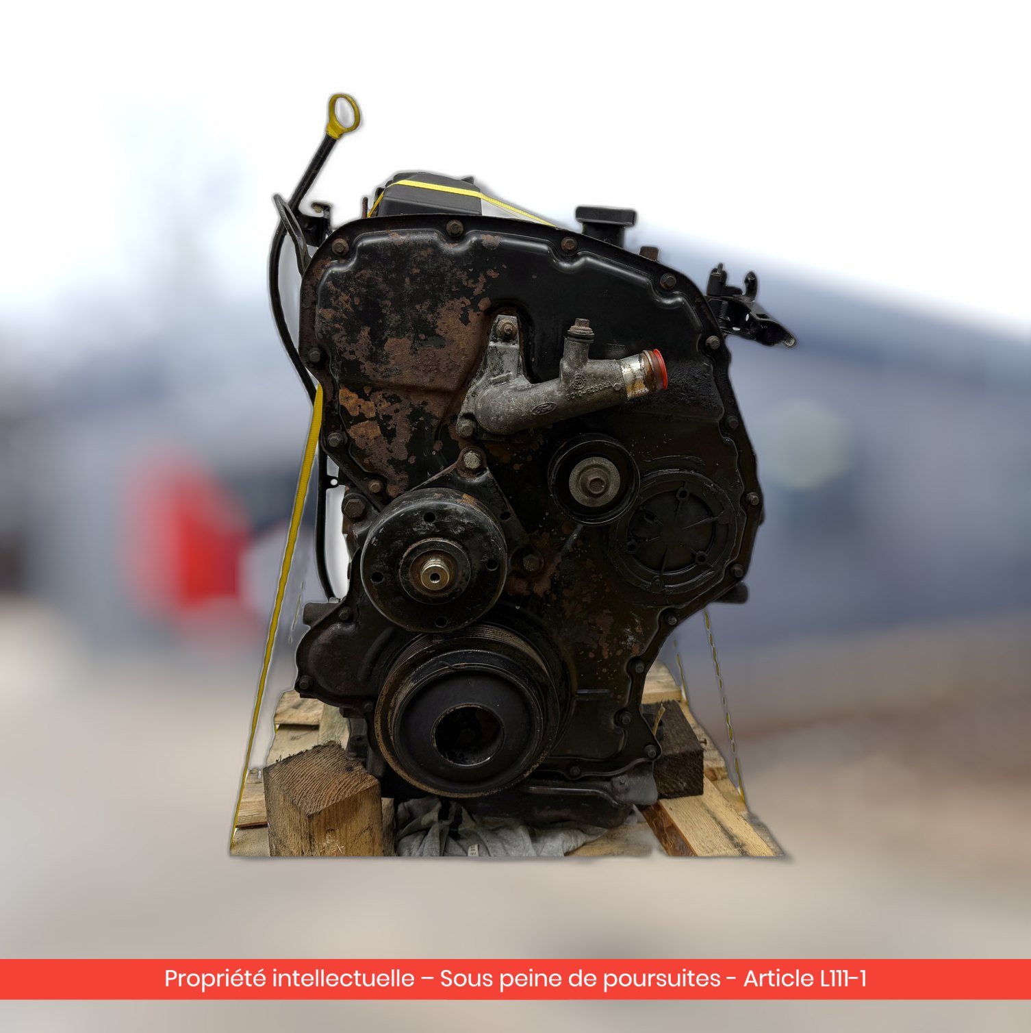 Moteur Ford Transit VII MK7 PHFA — occasion — vue 4