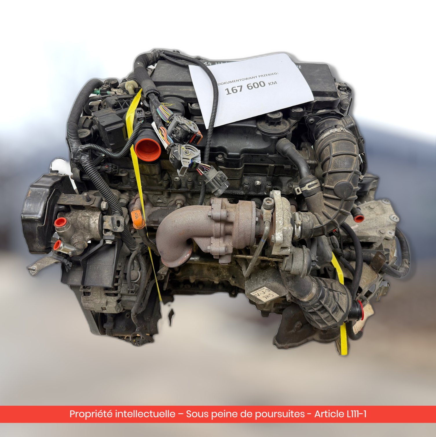 Moteur Citroën Nemo / Peugeot Bipper 8HS — occasion — vue 1