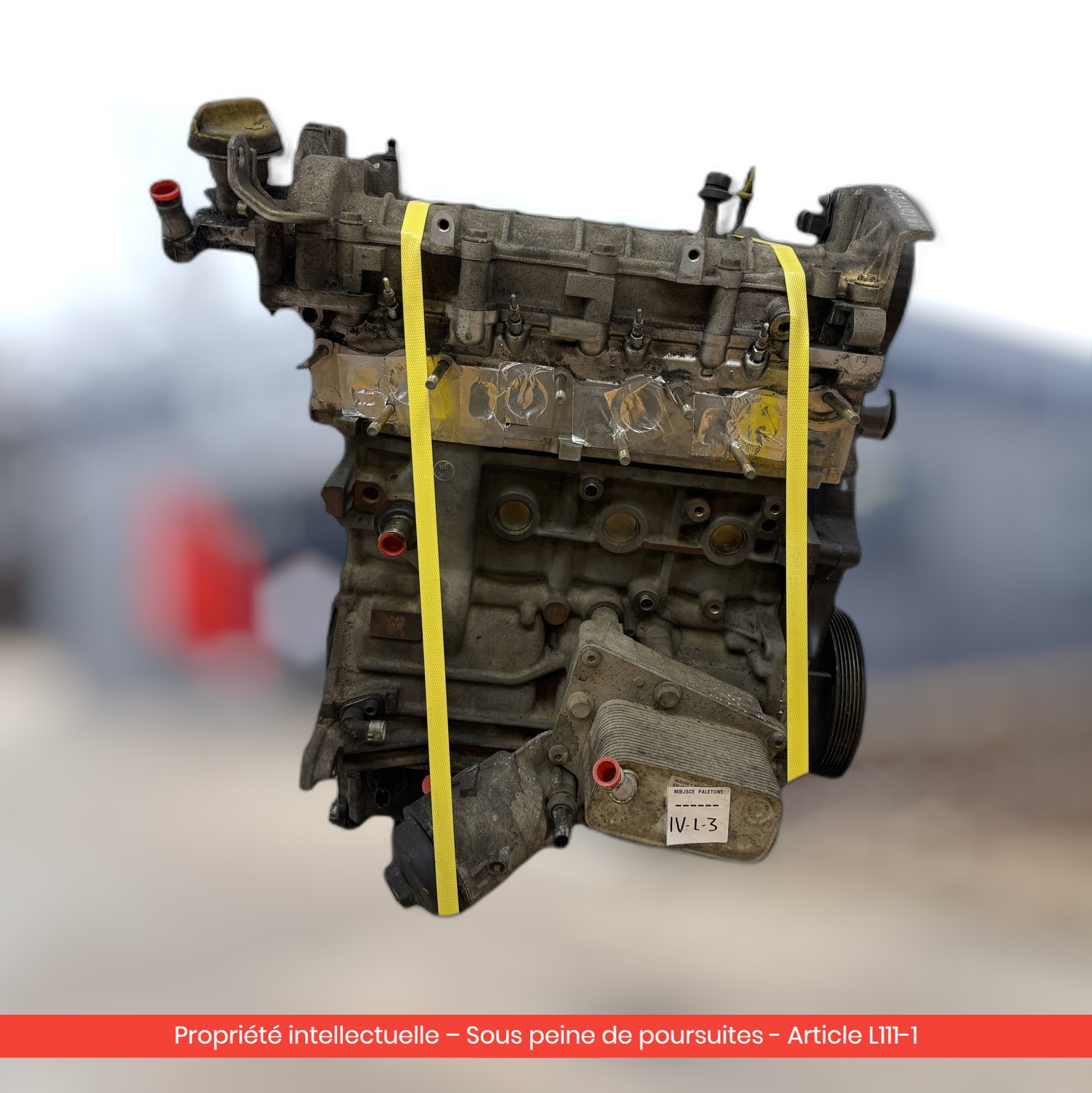 Moteur Opel Vectra C Z19DTH — occasion — vue 4