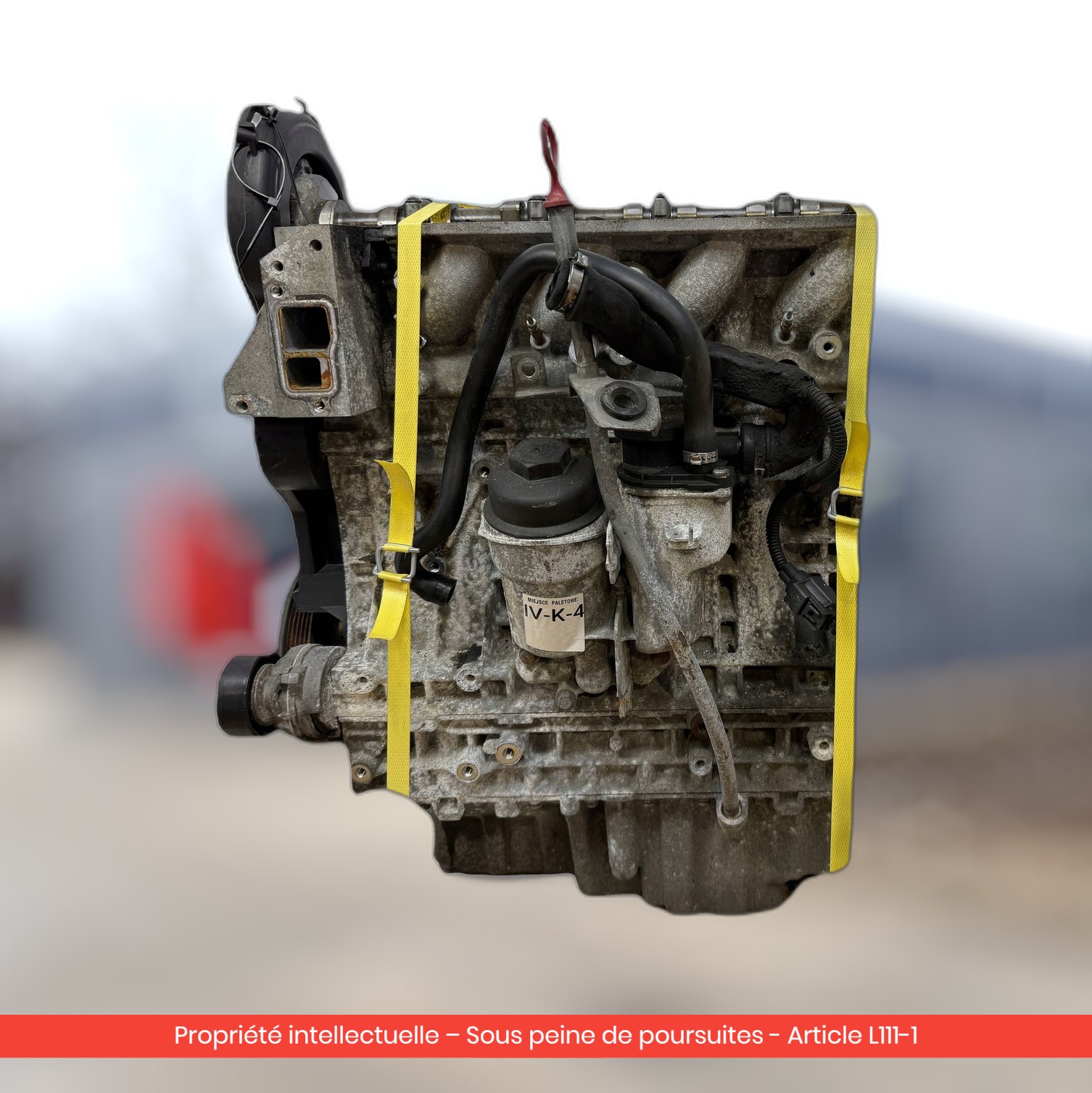 Moteur Volvo V70 III S80 II D5244T5 — occasion — vue 4