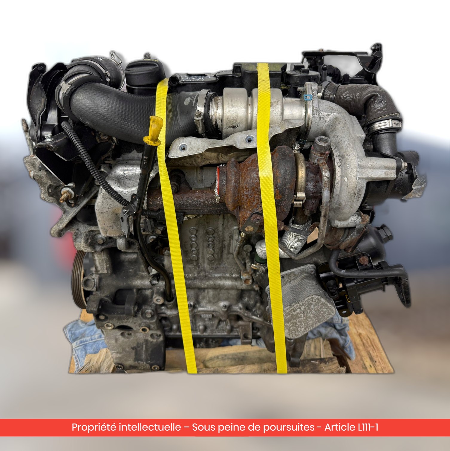 Moteur Ford Fiesta VII UGJC — occasion — vue 1