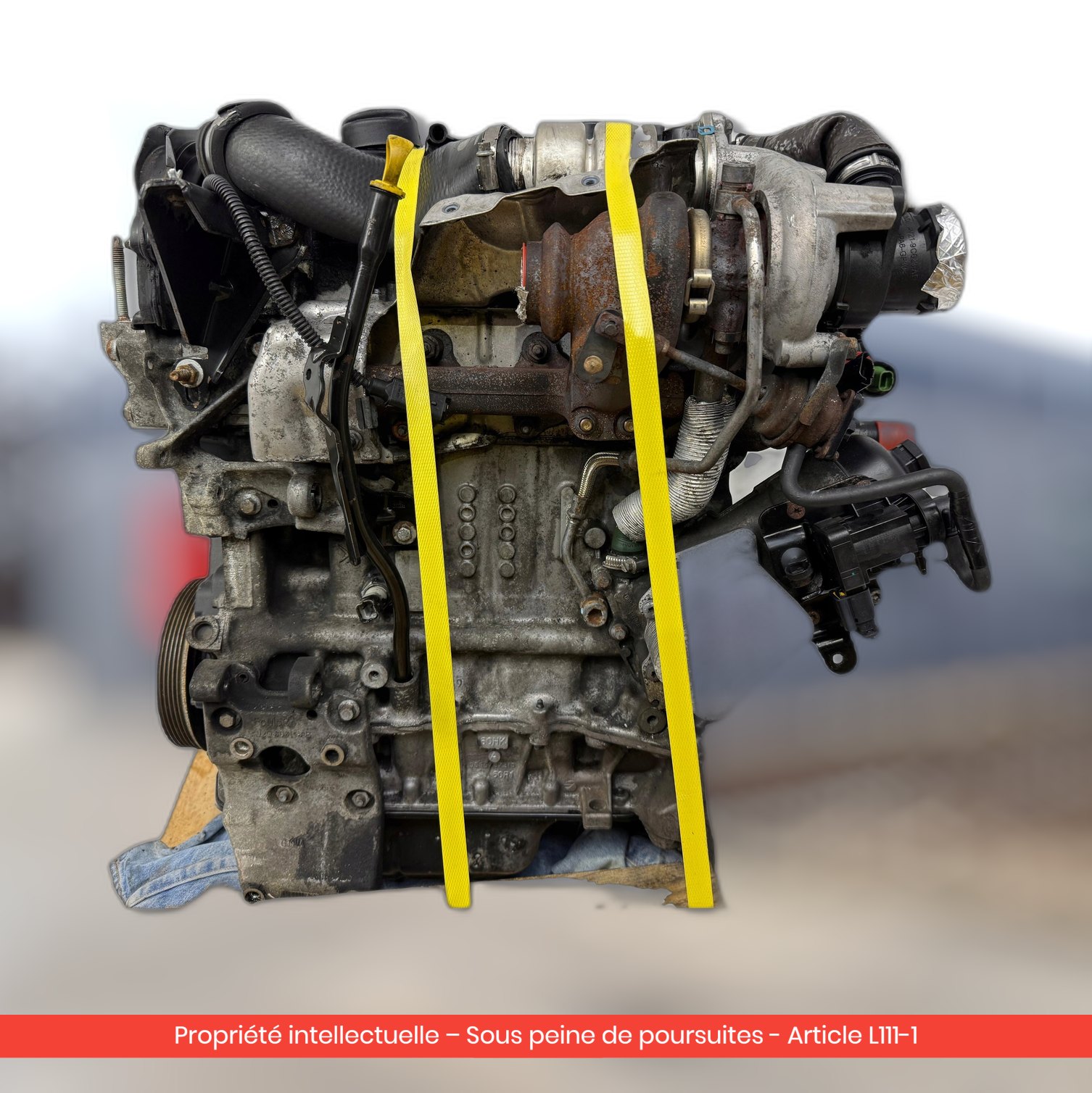 Moteur Ford Fiesta VII UGJC — occasion — vue 4