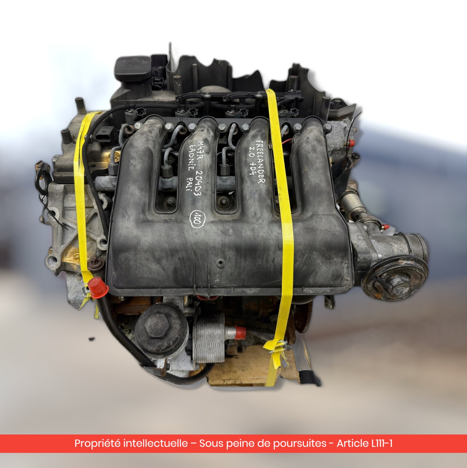 Moteur Land Rover / Rover Freelander TD4 204D3 — occasion — vue 1