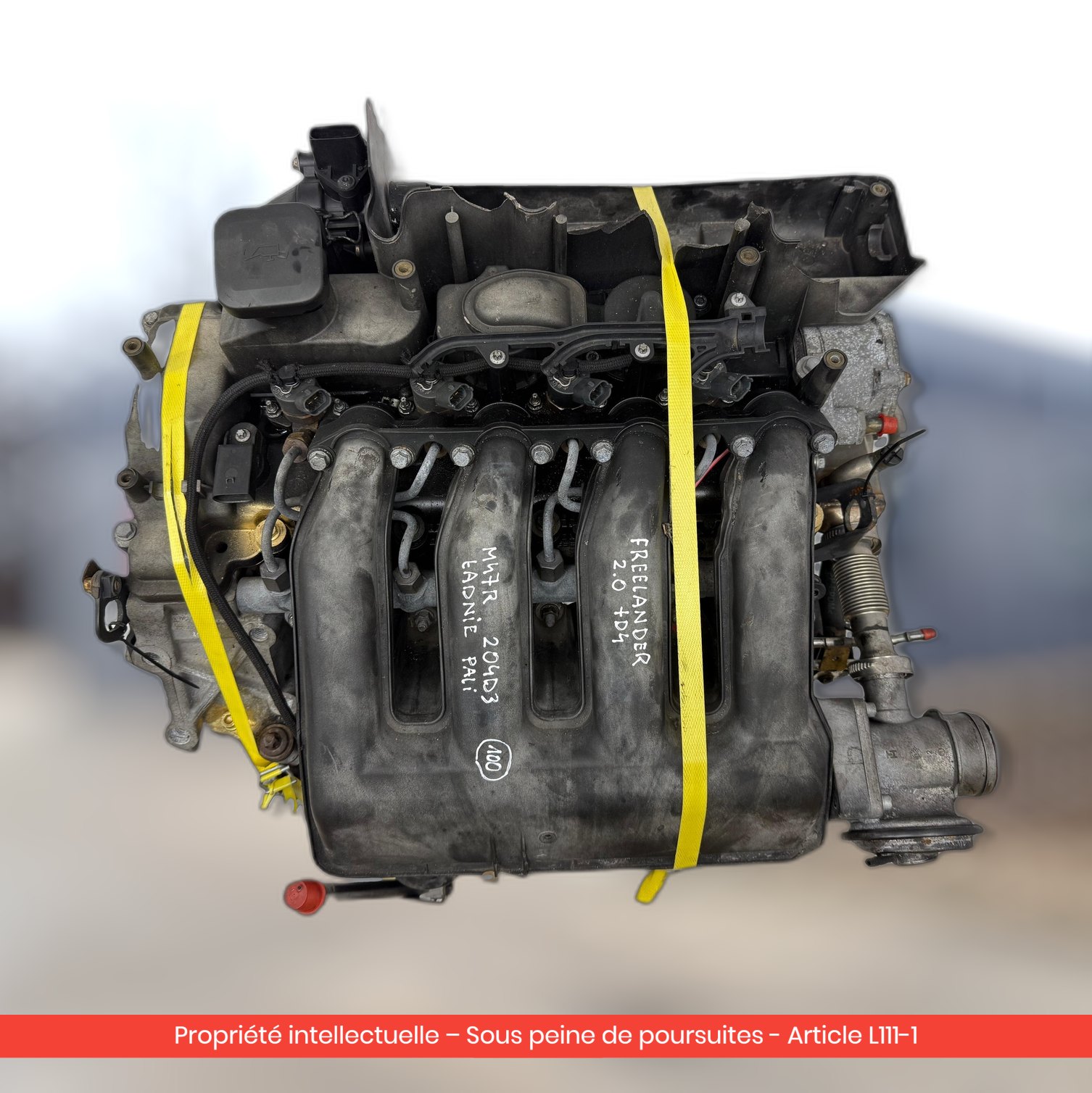 Moteur Land Rover / Rover Freelander TD4 204D3 — occasion — vue 3